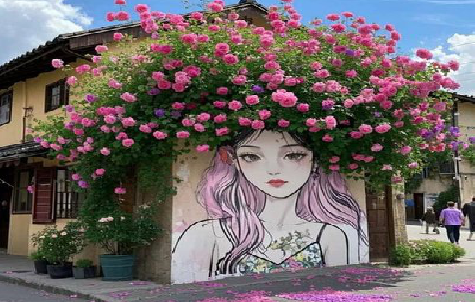 阆中怎么设计网红打卡墙绘