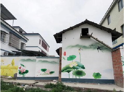 阆中室外墙绘-从选材到保养。