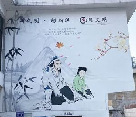 阆中分享几个墙绘保养知识。