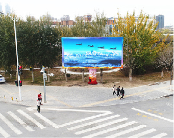 阆中户外大屏广告投放要点。