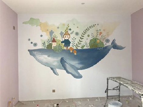 阆中手绘墙的特点及优势。